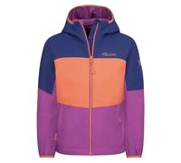 Regenjacke TROLLKIDS "KIDS BJORDAL JACKET", Kinder, Gr. 176, violet blau, papaya, mallow pink, Web, Obermaterial: 100% Polyester. Futter: 100% Polyester, Jacken Regenjacke, Übergangsjacke für Kinder u