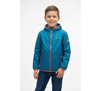 Regenjacke TROLLKIDS "Kids Trolltunga Jacket", Jungen, Gr. 164, summernight blau, rot clay, Web, Obermaterial: 100% Polyamid, kontrastfarbene Details, unifarben, Basic normal, eingefasste Kante, Jacke