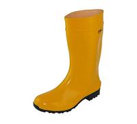 Regenliebe Damen Gummistiefel de Störtregen Regenstiefel Langschaft, Farbe:gelb, Größe:39 EU