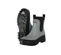 Regenliebe Damen Regenstiefel Short Story grau Halbschaft Gummistiefel Feel Good wärmend gefüttert, Größe:39 EU, Farbe:grau