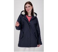 Regenmantel ANKERGLUT "ANKERGLUTTRAUM WOMEN", Damen, Gr. 36/38 (M), blau (navy), Obermaterial: 100% Polyurethan; Futter: 100% Polyester“, mit Druckknopf, Mäntel, auch in Großen Größen erhältlich (5019
