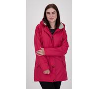 Regenmantel ANKERGLUT "ANKERGLUTTRAUM WOMEN", Damen, Gr. 36/38 (M), rot, Web, Obermaterial: 100% Polyurethan. Futter: 100% Polyester“, ca. Mitte Oberschenkel, mit Druckknopf, Mäntel, auch in Großen Gr