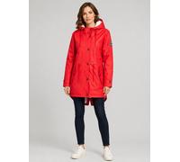 Regenmantel ANKERGLUT "Friesennerz ankergluttraum WMN", Damen, Gr. 46 (L), rot, Web, Obermaterial: 100% Polyurethan. Futter: 100% Polyester, ca. Mitte Oberschenkel, mit Druckknopf, Mäntel, auch in Gro