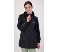 Regenmantel DEPROC ACTIVE "LYNN WOMEN", Damen, Gr. 40 (M), schwarz, 100% Polyester, PU-beschichtet, mit innenliegendem Gummizug, Mäntel, auch in Großen Größen erhältlich (22266402-40) schwarz