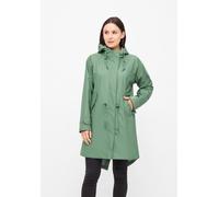 Derbe Hamburg Friese Traveby Paisley Regenmantel grün in XL