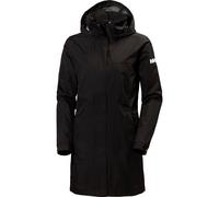 Regenmantel HELLY HANSEN "W ADEN LONG COAT", Damen, Gr. S, schwarz, Obermaterial: 100% Polyester. Futter: 100% Polyester, Mäntel, mit wasserdichter Technologie, atmungsaktiv, winddicht (24861629-S) sc