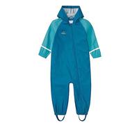 Regenmantel Kinder Wasserdicht Baby Jungen Mädchen Regenjacke Winddicht Leicht Reflektierender Streifen Regenschutz Ein Stück Unisex ReißVerschluss Kinder Regenanzug Grün 4-6 Jahre