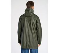 Regenmantel LINDBERGH "Regenmantel Relaxed Fit", Herren, Gr. S, grün (dk army), Obermaterial: 100% Polyurethan, Mäntel (41320452-S) dk army
