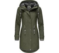 Regenmantel mit Kapuze "L60042" Olive21 4XL