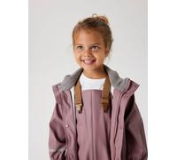Regenmantel NAME IT "NKNDRY10 für Mädchen mit Regenjacke und Hose im Set", Mädchen, Gr. 86, rosa (wistful mauve), Web, Obermaterial: 100% Polyester, unifarben, regular fit normal, elastischer Bund, Mä