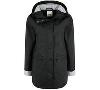 Regenmantel OXMO "Regenjacke OXBecky", Damen, Gr. L, schwarz, Obermaterial: 100% Polyurethan PU., Mäntel (95914809-L) schwarz
