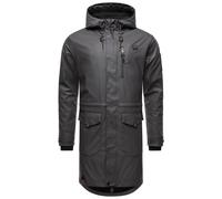 Regenmantel STONE HARBOUR "Verdaan", Herren, Gr. XXL (56), grau (anthrazit), Obermaterial: 70% Polyester, 30% Polyurethan, Futter: 100% Polyester, Ärmelfutter: 100% Polyester, Wattierung: 100% Polyest