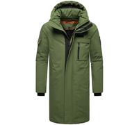 Regenmantel STONE HARBOUR "Xandroo XX", Herren, Gr. S (48), helloliv, Obermaterial: 100% Polyester; Innenfutter: 100% Polyester; Wattierung: 100% Polyester; Ärmelfutter: 100% Polyester, gerade ca. Mit