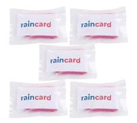 Regenponcho Damen Herren Kinder, 5 Stück Wasserdichte Ponchos, Tragbarer Regenmantel, Notfall Poncho Einheitsgröße, Wiederverwendbarer Regenponcho für Familien Reisen Camping Wandern Rafting