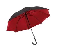 Regenschirm Ø103 Stockschirm 360Gr Schirm Automatik Stockregenschirm schwarz rot