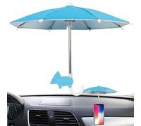 Regenschirm für Handy, Regenschirm für Handy, Regenschirm für Telefon, Sun Shade Block Glare mit Saugnapf für den