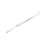 Regenschirm für Haustiere, Regenschirm für Hunde und Katzen, innovatives Design mit Zugkabelkette, transparenter Regen-Wanderschirm für Haustiere, langlebig, leicht, tragbar,