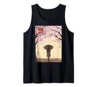 Regenschirm für Mädchen, Kirschblüten, japanische Kunst, Damen, Kinder Tank Top