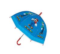 Nintendo Regenschirm Super Mario für Kinder – Glockenschirm manuell, Schutz vor Regen und Sonne
