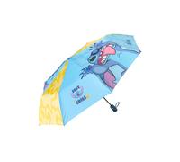 Faltbarer Taschen Regenschirm Automatik Disney Stitch Regenschirm Klein - Mini-Regenschirm Kinder Lilo und Stitch Geschenke für Mädchen und Jungen - Ofizieller Disney Merch