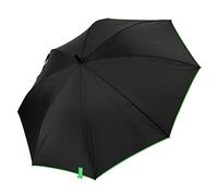 Regenschirm Stockschirm Damen Herren Automatik farbiges Gestell schwarz/grün