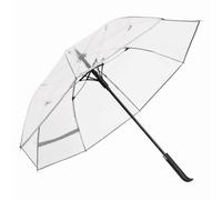 Regenschirm Transparent halbautomatik groß Ø103 cm Stockschirm 420 Gr Schirm