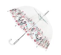 REGENSCHIRM TRANSPARENT SMATI BUNTEN BLUMEN