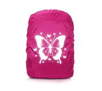 Regenschutz Rucksack, 20L Regenschutz für Rucksäcke mit Reflexstreifen, Regenschutz Schulranzen, Reflektierender Rucksack Überzug Wasserdicht, Backpack Rain Cover für Wandern, Camping, Radfahren