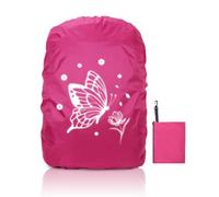 Regenschutz Rucksack, 35L Regenschutz Schulranzen, Reflektierender Rucksack Überzug Wasserdicht, Regenüberzug Rucksack, Reflektor Rucksack Cover, Backpack Rain Cover für Jungen Mädchen Schulanfänger