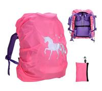Regenschutzhülle Schulranzen Reflektoren Kinder Rosa