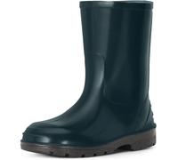 Ladeheid Gummistiefel Kinder Hohe wasserdichte Regenstiefel für Jungen und Mädchen LA-939 (Dunkelgrün, 35 EU)