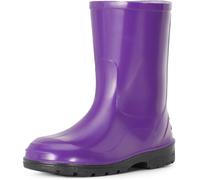 Ladeheid Gummistiefel Kinder Hohe wasserdichte Regenstiefel für Jungen und Mädchen LA-939 (Violett, 30 EU)