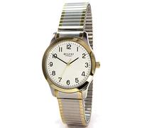 Regent 15650999 Herrenuhr Edelstahl Zugband Bicolor