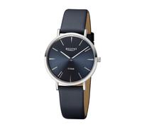 Regent 12090358 Damen-Armbanduhr Titan Dunkelblau
