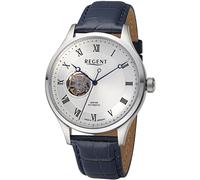 Regent Armbanduhr,Automatikuhr,Herren,Saphirglas,Lederarmband,Made in Germany (95410520-0)