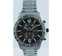 REGENT Herren Armbanduhr Chronograph Metallarmband schwarz UR1152512 Chronograph