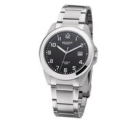 REGENT Armbanduhr mit Saphirglas und Edelstahlband Werk: Quartz - deutsche Uhrenmarke Zeitlos