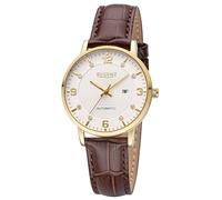 REGENT Automatik Damenuhr, Edelstahl IPG, Zifferblatt Silber, 5Bar, ⌀34mm F-1667