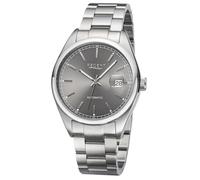 REGENT Automatik Herrenuhr, Edelstahl, Zifferblatt grau, 10 Bar, ⌀41mm F-1642