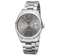 REGENT Automatik Herrenuhr, Edelstahl, Zifferblatt grau, 10 Bar, ⌀41mm F-1642