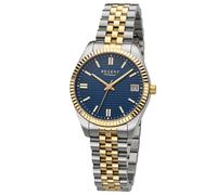 Regent BA-875 Damenuhr Bicolor/Dunkelblau