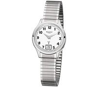 Regent Damen Analog Quarz Uhr mit Edelstahl Armband 12030083