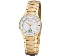 Regent Damen Analog Quarz Uhr mit Edelstahl Armband 12030089