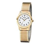 Regent Damen Analog Quarz Uhr mit Edelstahl Armband 12300087
