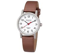 Regent Damen Armbanduhr F-1213 Titan Lederband