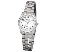 Regent Damen Uhr 12290450 – Analog Quarz – Titan Armband – Silber – One Size