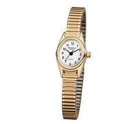 Regent Damen Armbanduhr 6820.45.99 F-263 Edelstahl gelbgold IP Zugband
