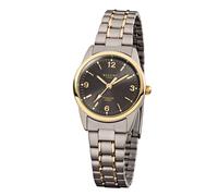 Regent Damen Armbanduhr 7170.91.95 F-429 Titan Gold IP