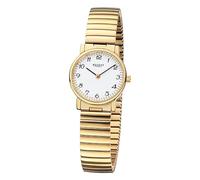 REGENT Damen Armbanduhr Analog Edelstahlarmband Gold URF1243 Analoguhr