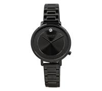 REGENT Damen Armbanduhr Analog Metallarmband schwarz UR2252548 Analoguhr
